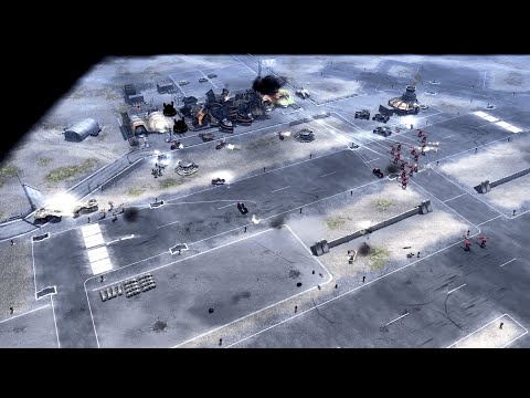 NOD Campaign #2 | Andrews Air Force Base Command & Conquer 3 Tiberium Wars Gameplay