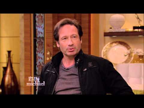David Duchovny Let It Rain Live! With Kelly and Michael 2015 05 14