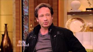 David Duchovny Let It Rain Live! With Kelly and Michael 2015 05 14