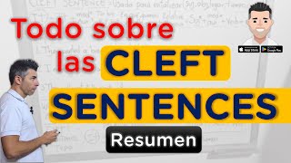 🔴 Cleft Sentences en inglés explicado rápido | Ejemplos de IT, WHAT, ALL y WH - Resumen