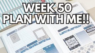 Week 50 plans | more plans, more stickers