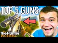 Top 5 Guns In Hunter Call Of The Wild