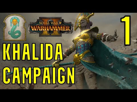 High Queen Khalida #1 | UNLEASH THE SNAKE LADY - Total War Warhammer 2