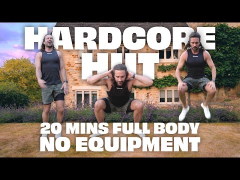 20 Minute HARDCORE HIIT | The Body Coach TV