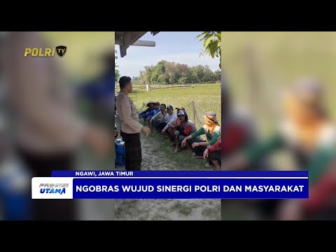 INOVASI POLSEK PANGKUR NGOBRAS JAGA KAMTIBMAS