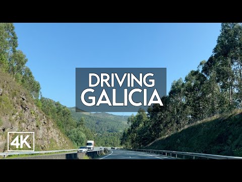 [4K] Driving Galicia, Spain 🇪🇸 | Chill Lofi Beats to Relax, Study or Work | POV 4K HDR