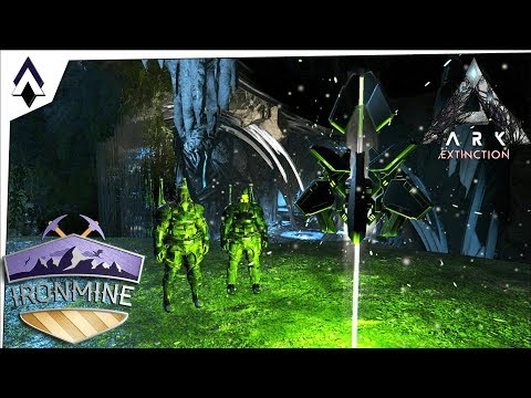 Sunken Forest Titan Cave : Ep15 : Exploring Extinction : IronMine : ARK Gameplay