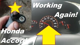 Honda Accord 2.2 CTDI speedometer not working P0502... I did a big mistake! Fault finding & repair.