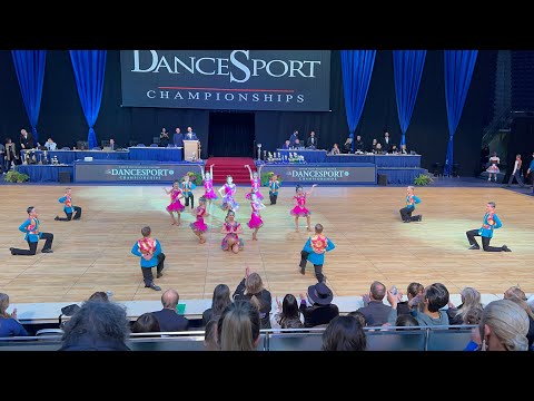 Aladdin - Extreme Ballroom PreTeen Gold Team at the National DanceSport  Formation Championship 2022
