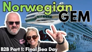 Our FIRST/LAST sea day on a Back-2-Back🚢🚢 #cruiseship  #cruise #norwegiancruiseline #cruisevlog