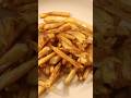 Perfectly seasoned fries