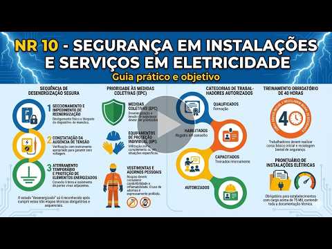 NR-10 Descomplicada: O Que Todo Eletricista PRECISA Saber (Guia de Segurança)