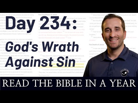 Day 234: Ezekiel 14-16 - God's Wrath Against Sin | Bible in a Year (NIV)
