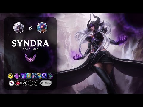 Syndra Mid vs Neeko - KR Master Patch 13.12