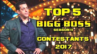 BIGG BOSS 11 : Top 5 Bigg Boss 11 Contestants 2017 - HUNGAMA