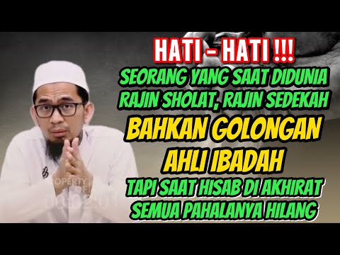 [BAGIAN 1]ORANG YANG MERUGI SAAT HISAB DI AKHIRAT - ustadz Adi Hidayat #terbaru #ceramah #uah
