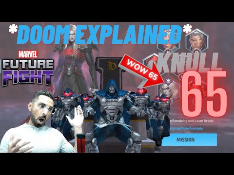 KNULL STAGE 65!! DOOM ROTATION BREAKDOWN!! STRONGEST TOON IN THE GAME!!?? MARVEL FUTURE FIGHT