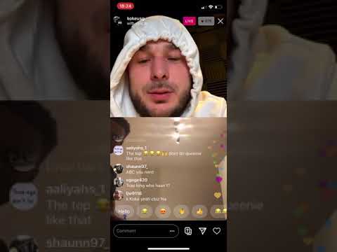 K koke usg cbiz £r live on insta quick preview on there track