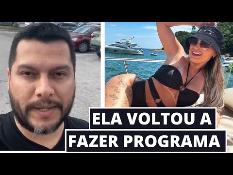 Andressa Urach returns to the show, according to Thiago Lopes: "She also started smoking and drin...