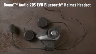 Boom! Audio 20S EVO Bluetooth Helmet Headset Available at Wild Prairie Harley-Davidson
