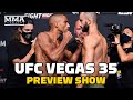 UFC Vegas 35: Barboza vs. Chikadze Preview Show LIVE Stream | MMA Fighting