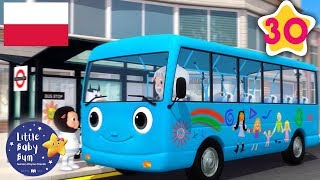 Koła autobusu kręcą się cz 15 | Zestaw 30 minut piosenek dla dzieci | Little Baby Bum Po Polsku |