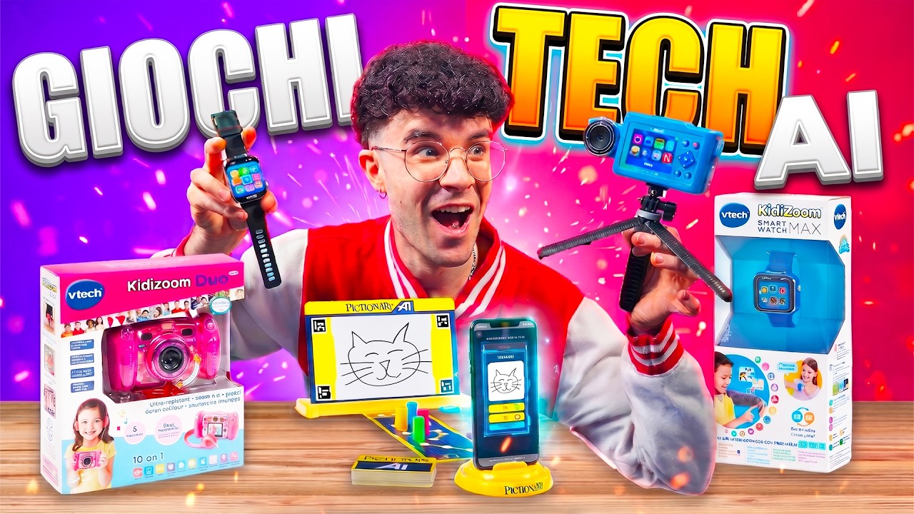 HO PROVATO 3 GIOCATTOLI TECH MAI VISTI CON INTELLIGENZA ARTIFICIALE! 🤯 LA ROVINA DELL'INFANZIA?