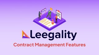 Leegality Contract Management Suite | Product Demo