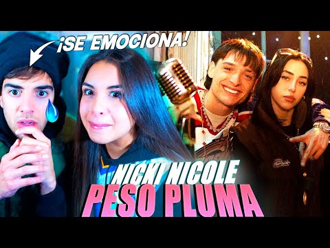 REACCION a PESO PLUMA y NICKI NICOLE - POR LAS NOCHES (remix)