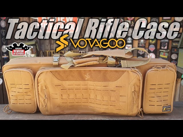 Vídeo relacionado con Airsoft Armas Mochila para Fusil Bolsa Flexible para Fusil Bolsa Táctica para Fusil Bolsa para Pistola Airsoft Funda Escopeta Porta Caza para Almacenar Transportar A,81CM