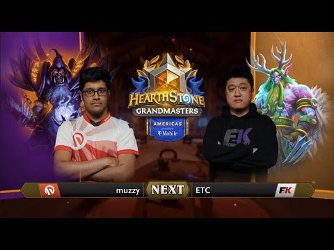muzzy vs ETC - Division B - Hearthstone Grandmasters Americas 2020 Season 1 - Week 6