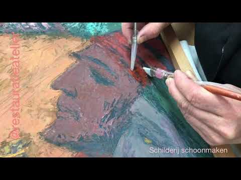 schilderij schoonmaken  aspeed