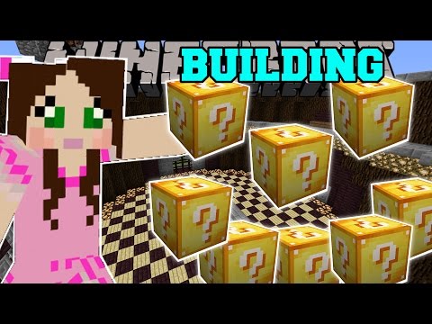 Minecraft: BUILDING CHALLENGE GAMES - Lucky Block Mod - Modded Mini-Game