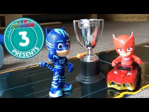 PJ Masks Creation 03 - Who is the fastest: Catboy or Owlette?