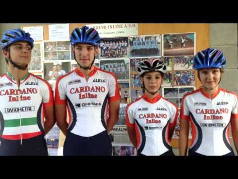 Gli atleti della Cardano Inline