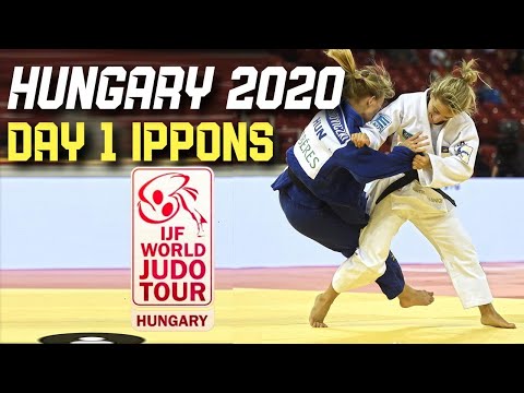 Judo Grand Slam Hungary 2020 - Day 1 Ippons