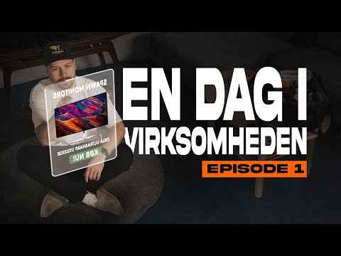 Sådan ser En Dag I min Virksomhed ud! (En masse nyt grej) | EP1