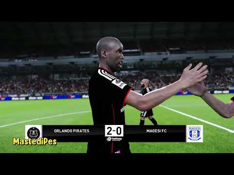 🔴ORLANDO PIRATES vs MAGESI FC ⚽ BETWAY PREMIERSHIP 2025/26 ⚽ FOOTBALL GAMEPLAY HD PES 2026