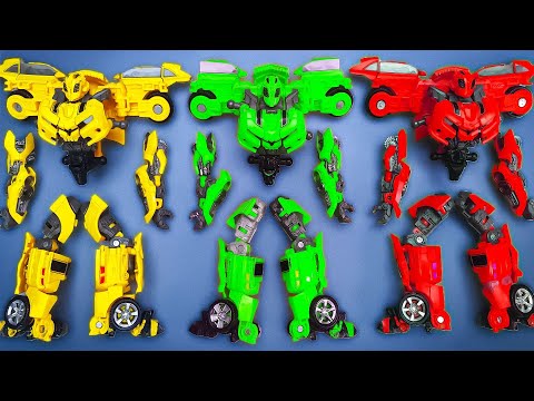 BUMBLEBEE Stopmotion Build (Animated) Rise of BEASTS Transformers Robot Tobot Car Toys 