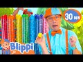 Blippi VS The Colored Balls Blippi And Meekah Best Friend Adventures Educational Videos