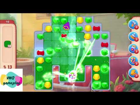 Homescapes level 46 | VMQ gameplay