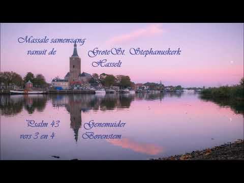 Massale samenzang met bovenstem | Psalm 43 vers 3-4 | Hasselt