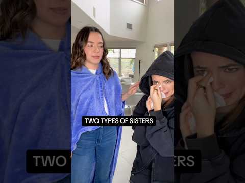 Two Types of SISTERS! #twins #shorts