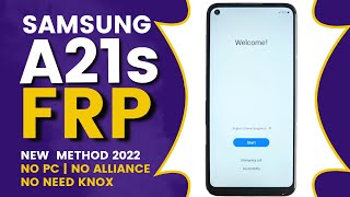 100% Working - Without PC Samsung A21s Frp Bypass 2022 Android 11 [ No Need Alliance Shield X ]