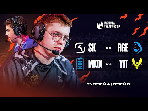 🔴SK Gaming vs Rogue🔴Movistar KOI vs Vitality🔴BO3 FEARLESS🔴LEC SPRING W4D3🔴