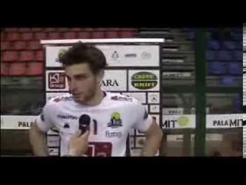 Telestense intervista ad Enrico Agosti schiacciatore KA Group 4 Torri Volley Ferrara