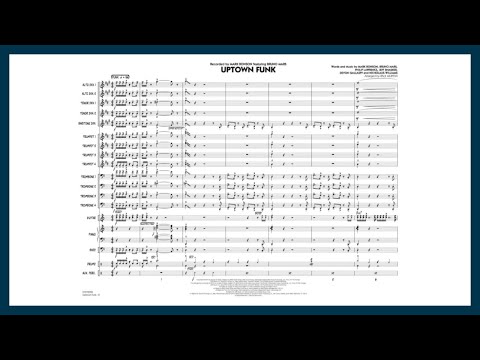 Uptown Funk by Mark Ronson feat. Bruno Mars | Arr. Paul Murtha