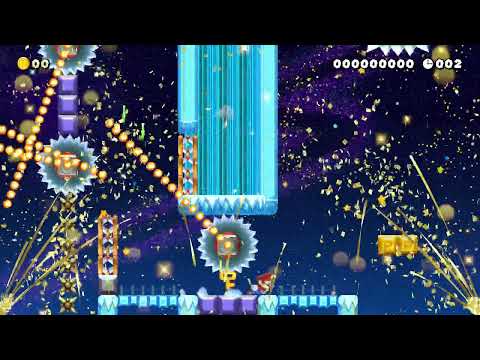 Happy New Year Speedrun - Super Mario Maker 2