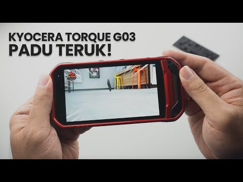 Kyocera Torque G03 Serba Guna I Test Sound I Youtube I Google Meet I Baling I Celup air