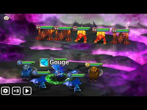 Beth (Water Hell Lady) farming a Dimensional Crystal on Faimon